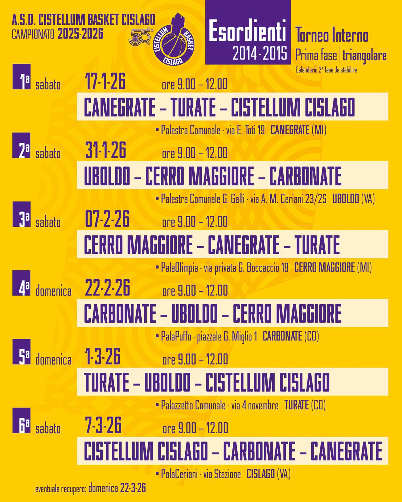 Calendario