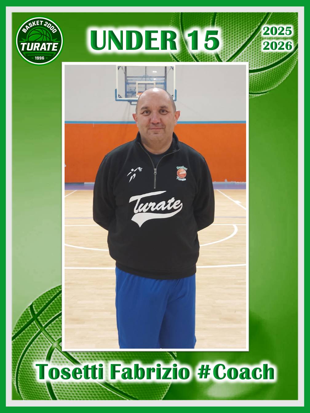Tosetti Fabrizio coach Under 15